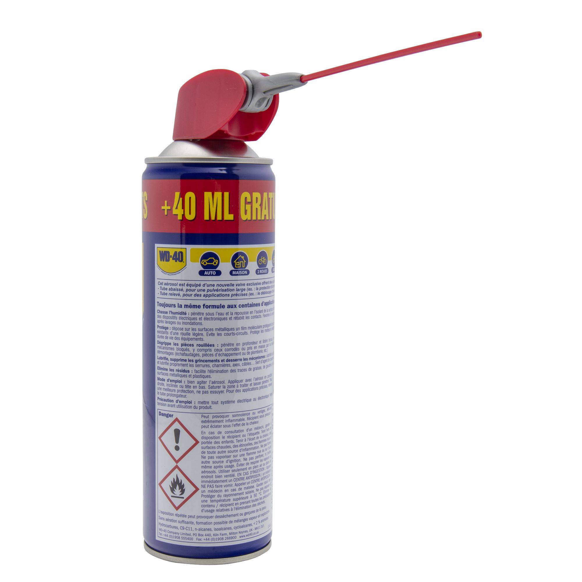 Bombe dégrippant double spray wd40 400ml - Image 3