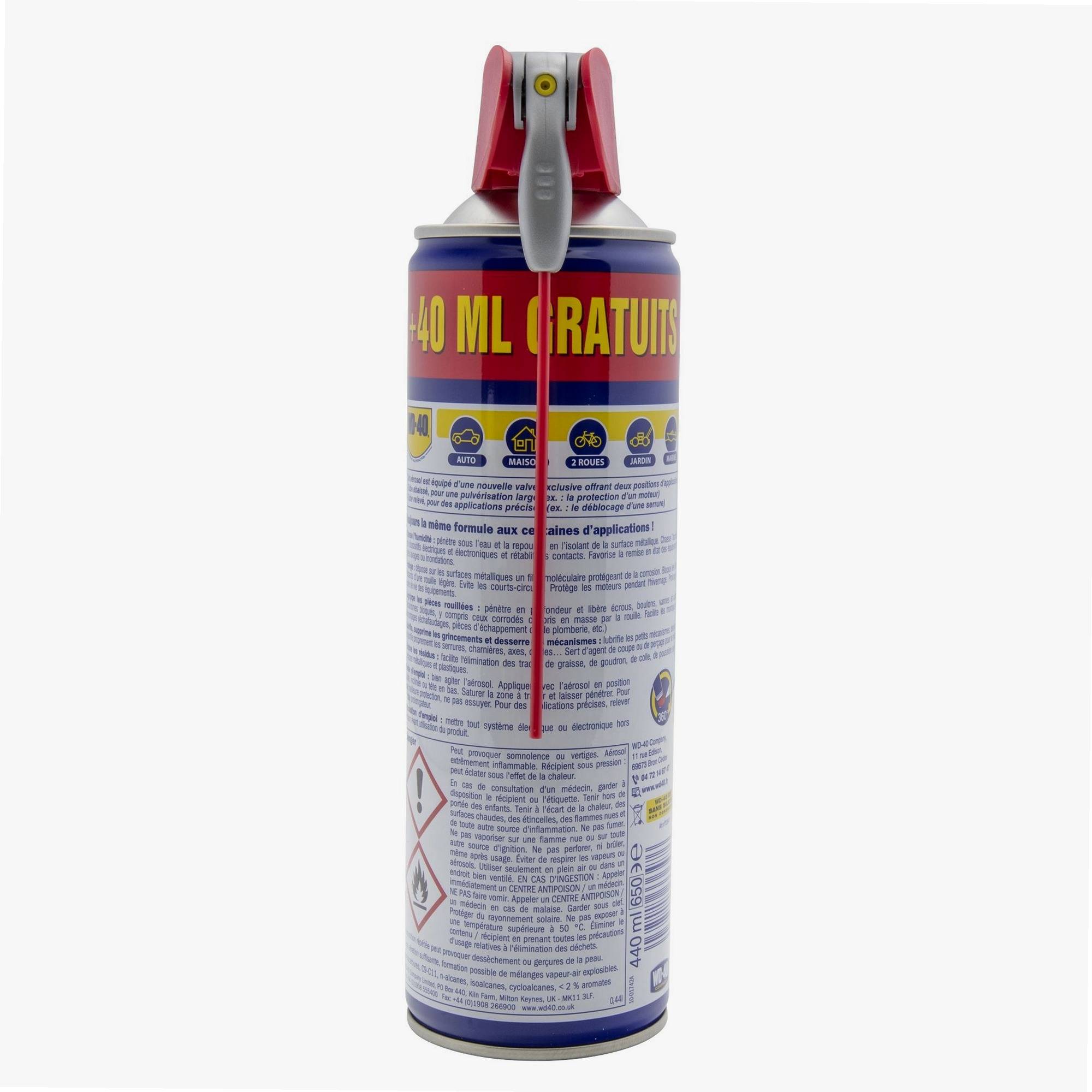 Bombe dégrippant double spray wd40 400ml - Image 6