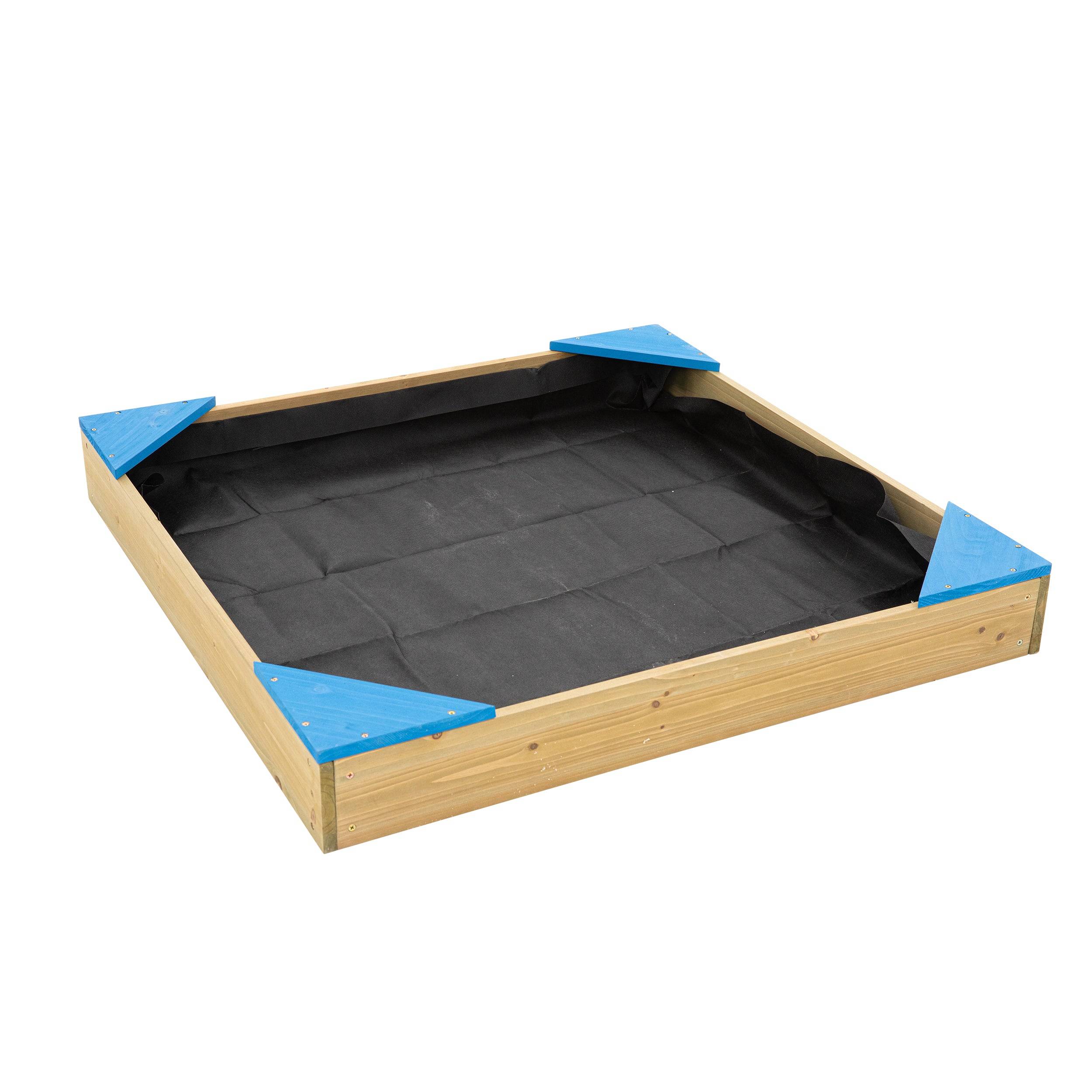 Tp Toys - Bac à sable enfant avec bâche et couverture bois FSC® - Image 6