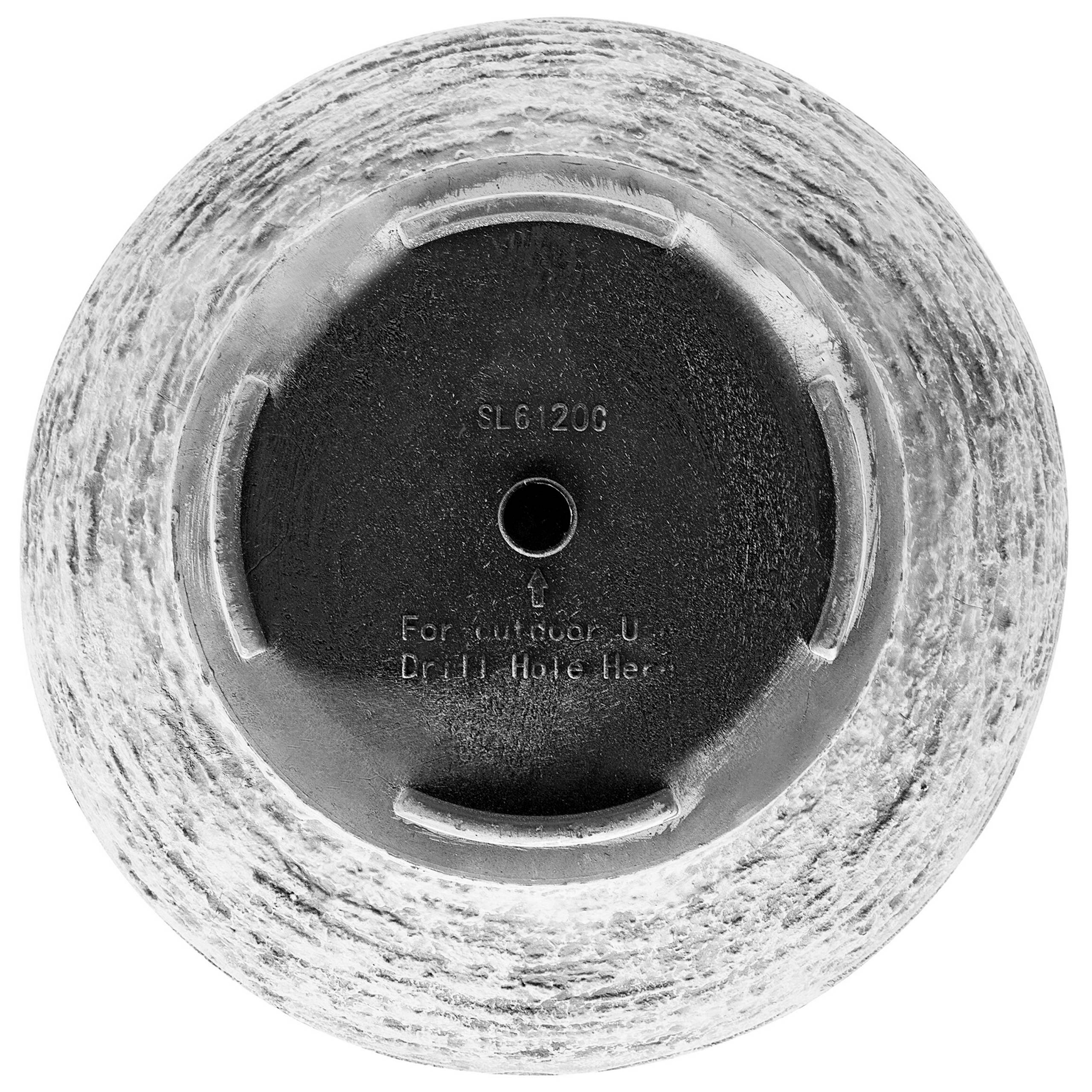 Cache-pot d'extérieur Fibre d'argile Gris clair DIONI - Beliani - Image 4