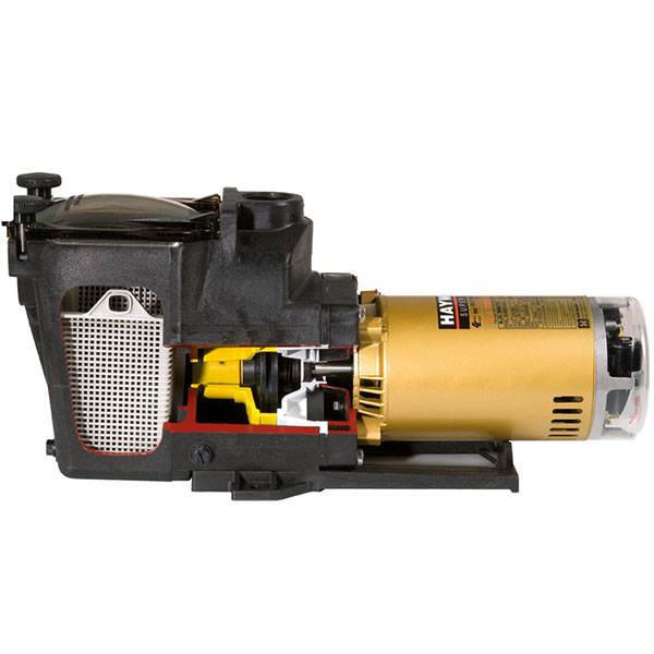 Hayward - Pompe à filtration 2 cv, 19.5m3/h triphasé SP1622XE253 Hayward - Image 2