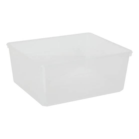 Boîte de Rangement "Simply" 17,8L Transparent - Image 1