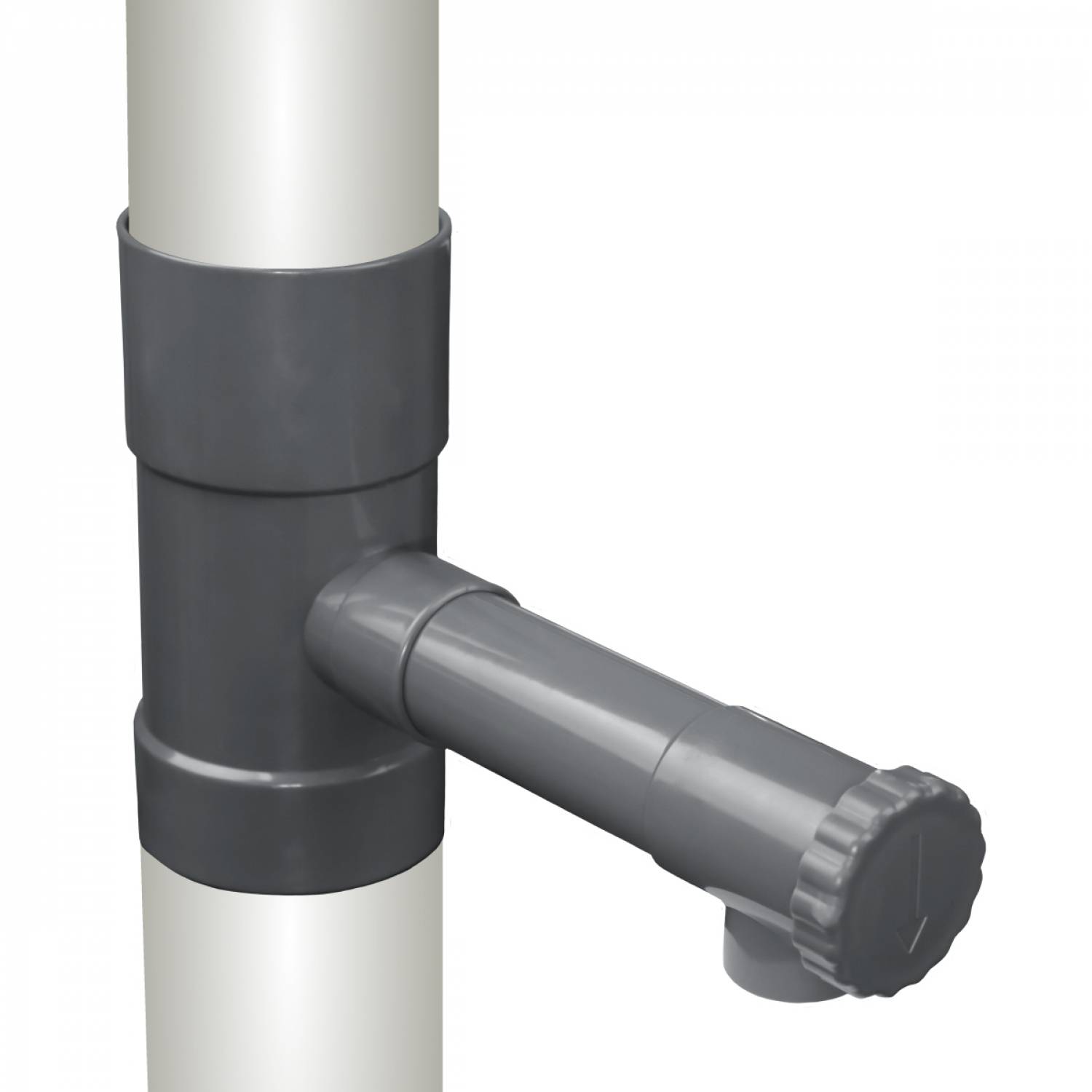 Linxor - Collecteur, récupérateur d'eau de pluie pour gouttière - Diamètre 8 cm - Linxor - Image 1