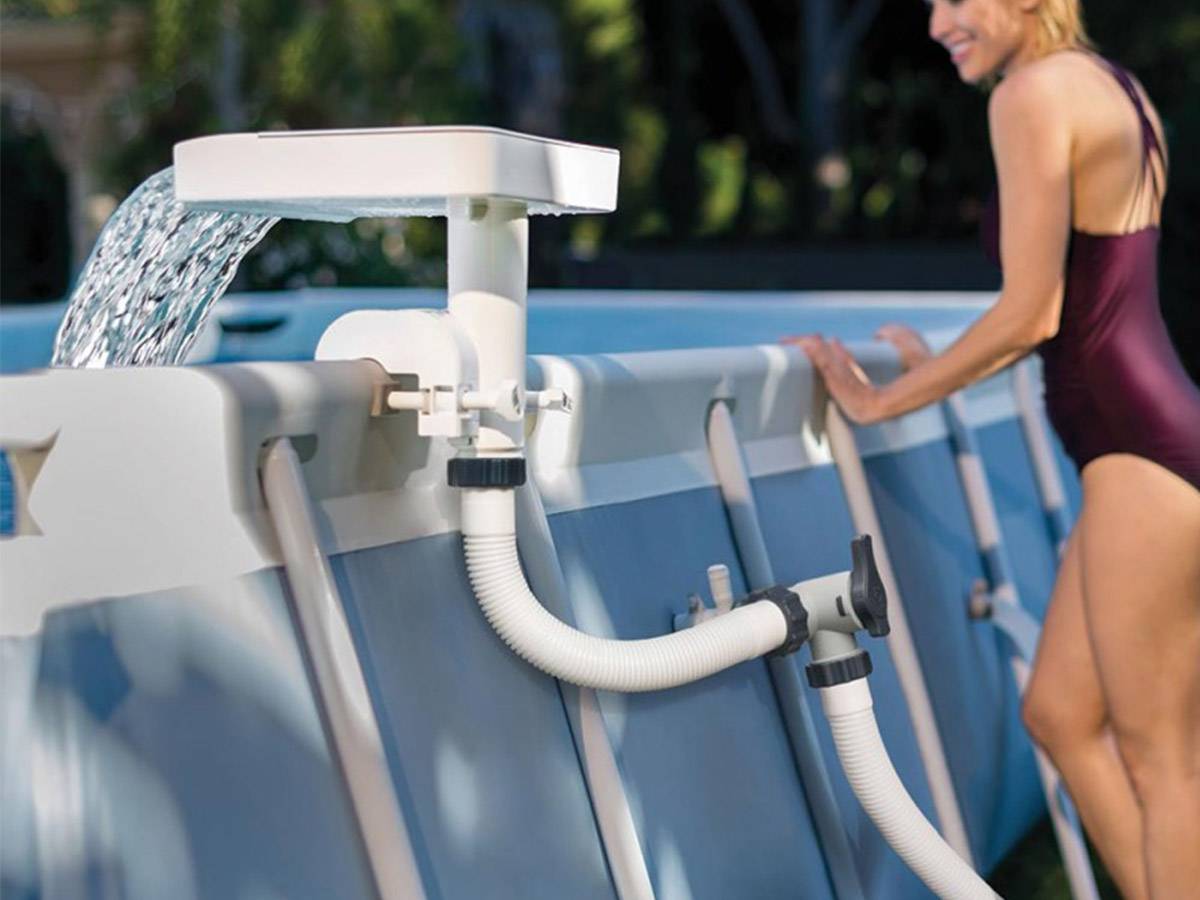 Cascade de piscine Led Multicolore - Intex - Image 3