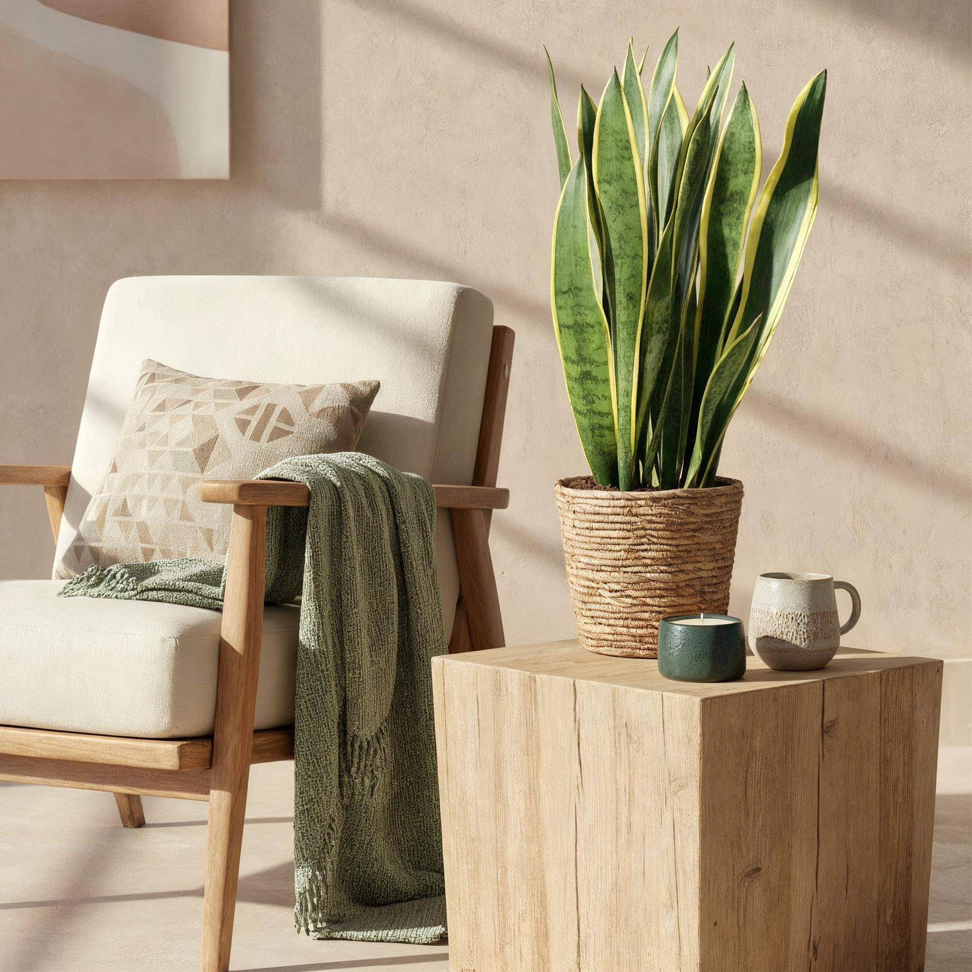 Sansevieria Laurentii - Pot de 21cm - Sans cache-pot - Plantes d'intérieur - Image 4