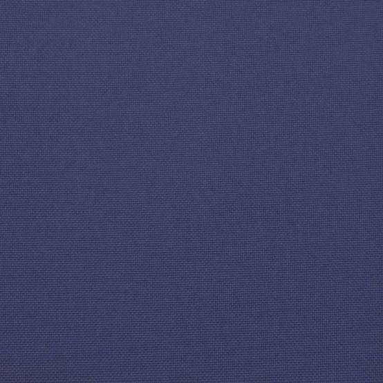 Lot de 4 Coussins Chaise de Jardin Dossier Bas Tissu Polyester Déperlant Bleu Marine 100x50x4cm – ComfortXL Outdoor Living - Image 9