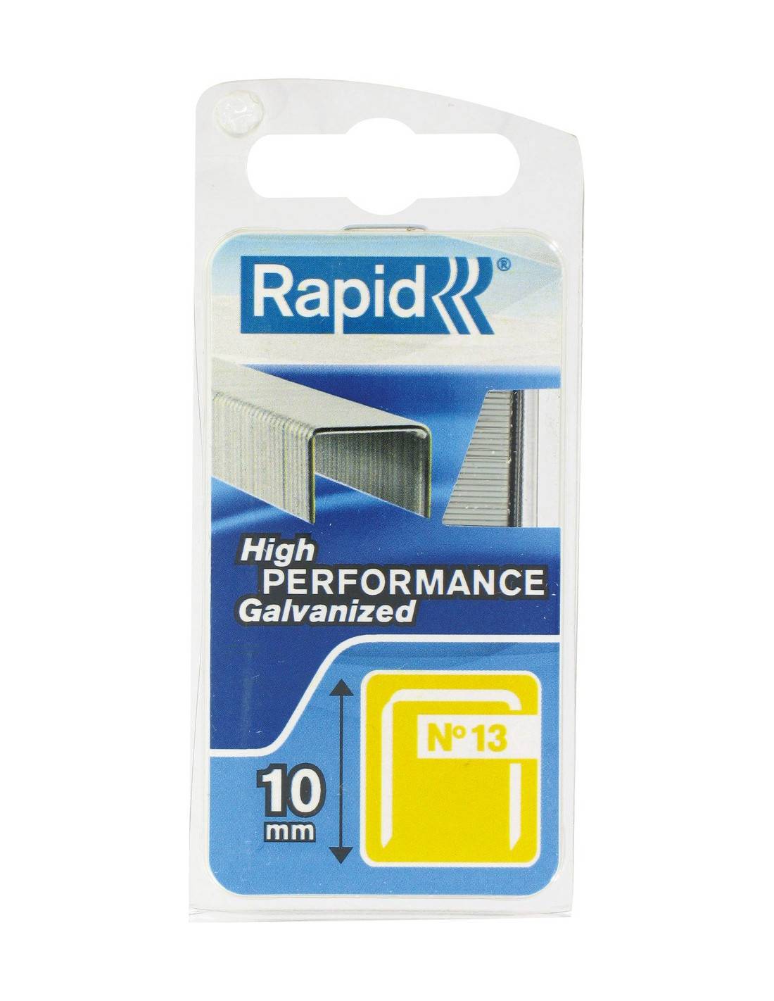 Rapid - Agrafe N°13, 10mm, Galva  1100 Pièces - Image 1