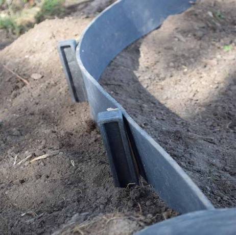 Bordure pour jardin et bassin en rouleau, Long 10 m - Image 2