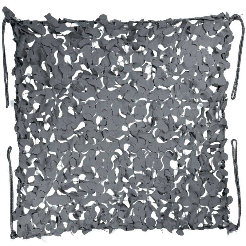 Filet de camouflage renforcé gris / 8x9 - Image 4