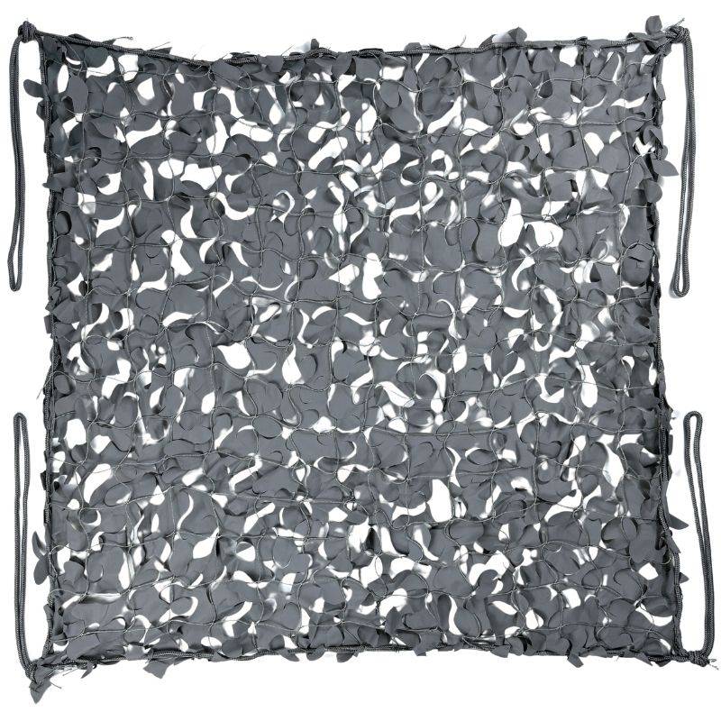 Filet de camouflage renforcé gris / 8x9 - Image 5