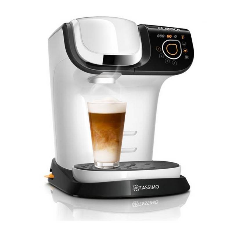 Bosch - Cafetière à dosettes 3.3bars 1300w blanc TAS6504 Bosch - Image 1
