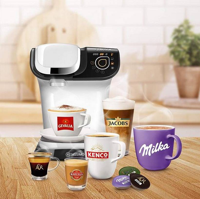 Bosch - Cafetière à dosettes 3.3bars 1300w blanc TAS6504 Bosch - Image 5