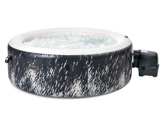 Spa gonflable PureSpa Galaxie rond Bulles avec LED 4 places - Intex - Image 1