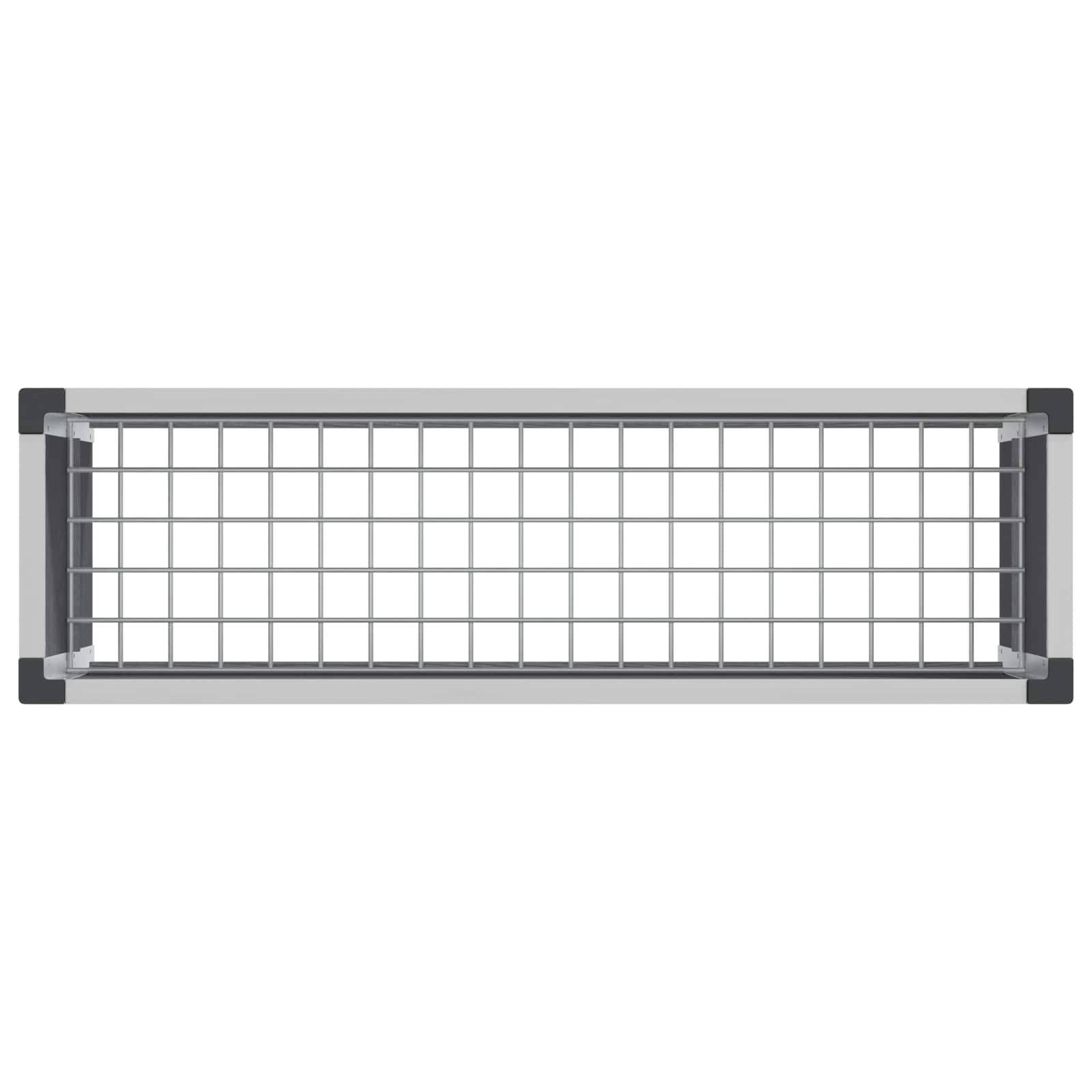 Prolenta Premium - Jardinière aluminium gris 100 x 30 x 42 cm - Prolenta premium p356.3 - Image 5