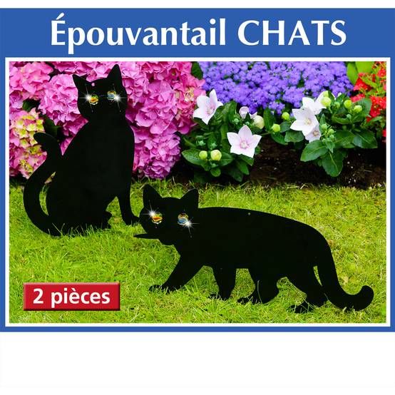 Sans Marque - 2 Epouvantails Chat - Wenko - Image 2