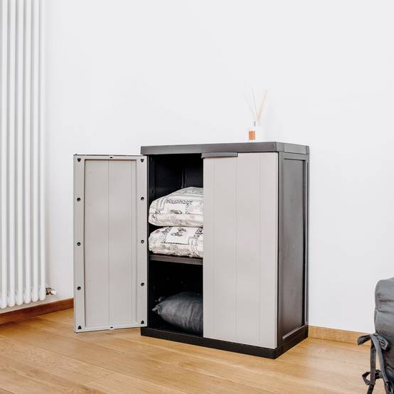 Armoire PVC 2 portes - TOOMAX - 85 cm - Image 3
