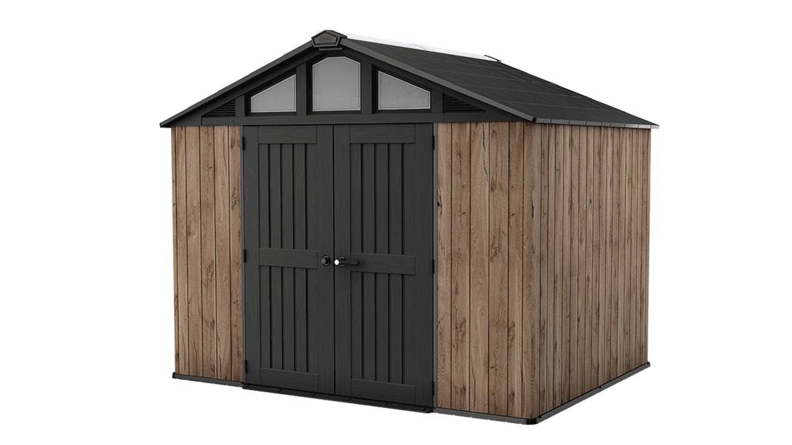 Keter - Abri de jardin Stronghold 108 - 7,7m2 - Aspect bois Douglas - KETER - Image 1