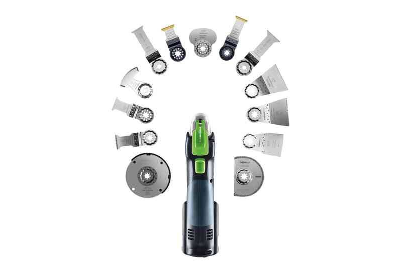 Outil oscillant VECTURO OSC 18 HPC 4,0 EI-Plus - FESTOOL - avec 1 batterie 18V 4.0Ah - chargeur - Sytainer - 576595 - Image 3