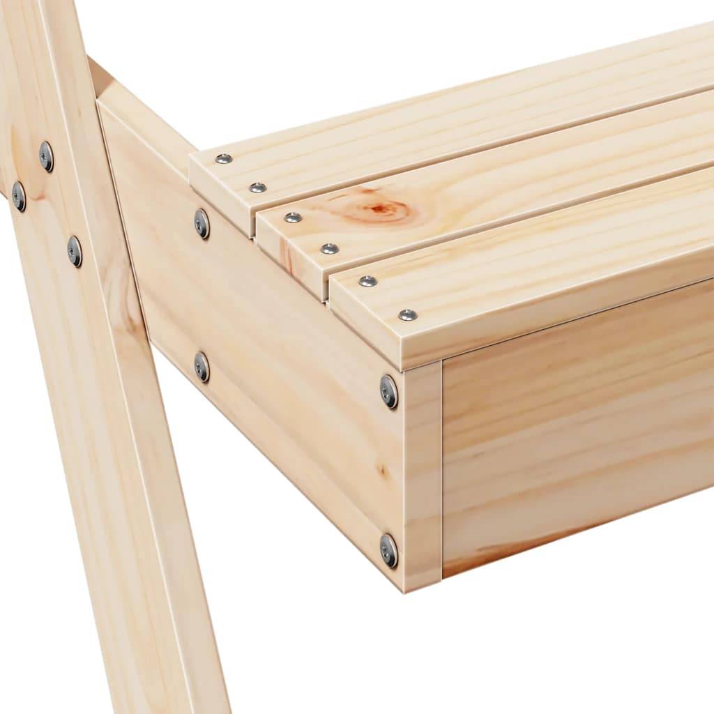PANGIVO - Table de pique-nique avec bac à sable pour enfants bois massif de pin 99,5 x 105 x 52 cm, Poids :19kg - PANGIVO - Image 9