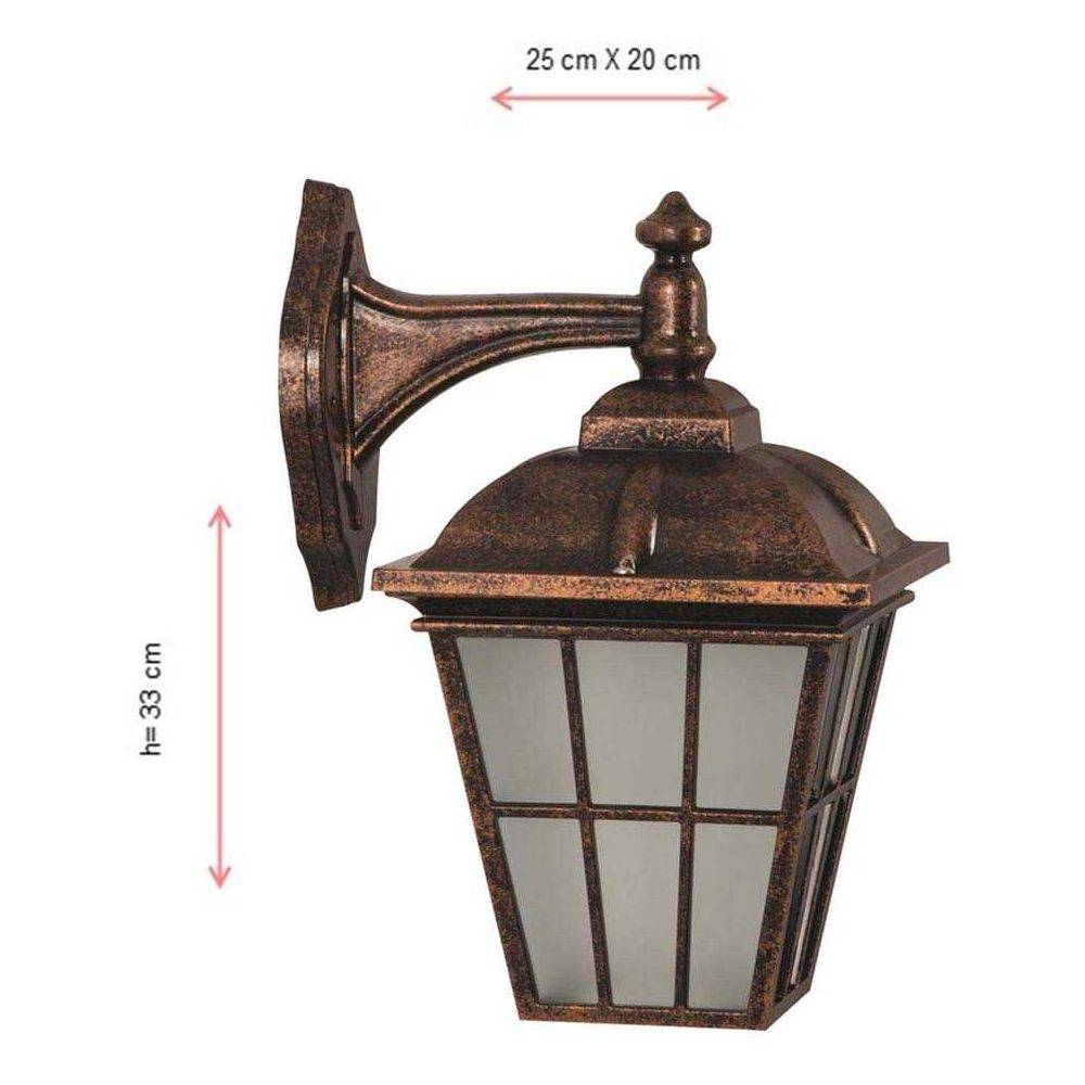 Hanah Home - Applique extérieure en ABS vintage Arnold - Image 2