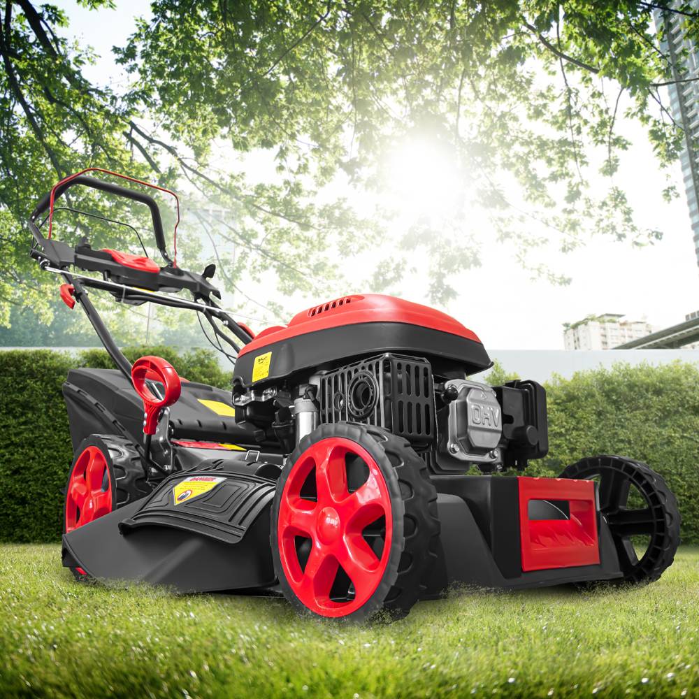 Elem Garden Technic - Tondeuse thermique autotractée 173cc - 50.6cm avec démarrage électrique -mulching - éjection latérale - Elem Garden - Image 5