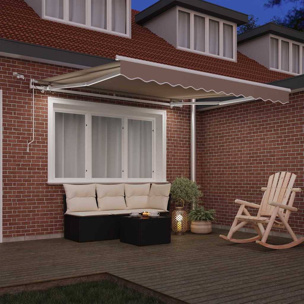Prolenta Premium - Store banne aluminium thermolaqué beige 280 x 20 cm - Prolenta premium p3400.0 - Image 3