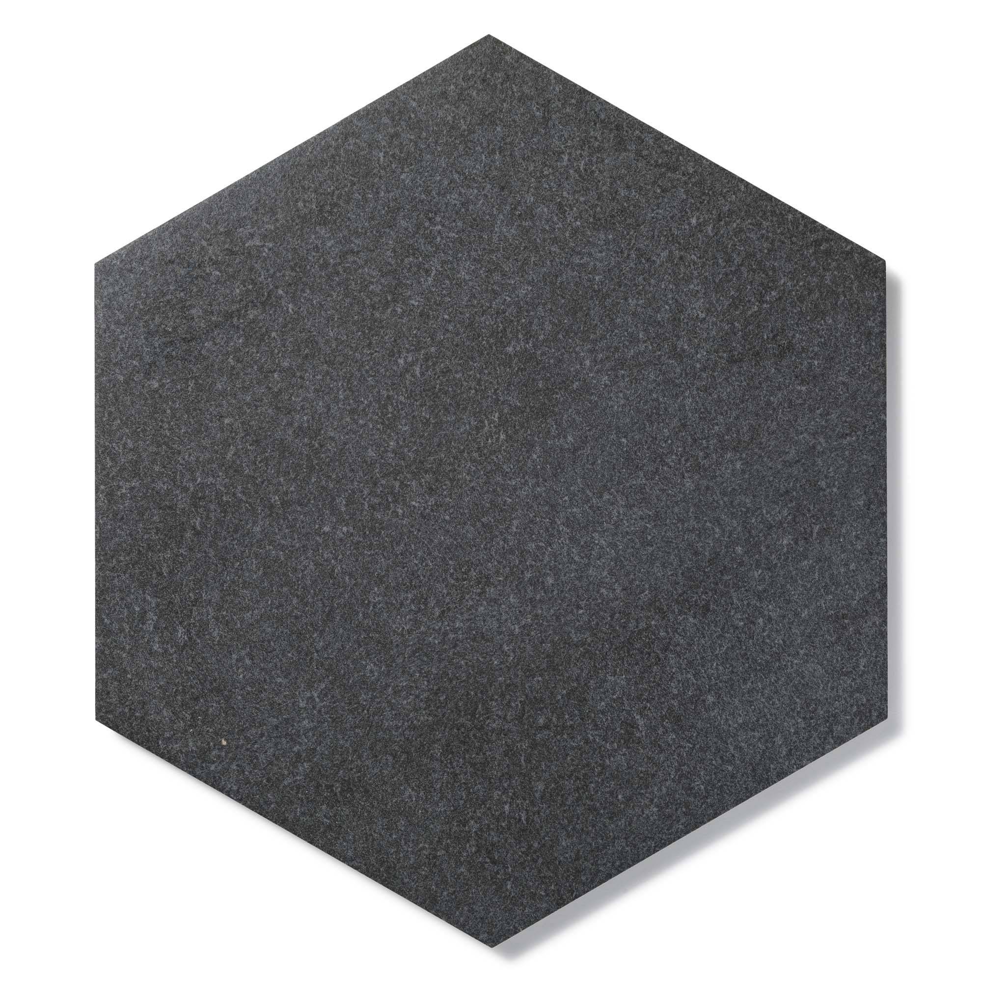 Pas japonais Hexagone Grès cérame effet Pierre Noire 60x52/60x2 cm (à l'unité) - RO'MA NATURE - Image 2