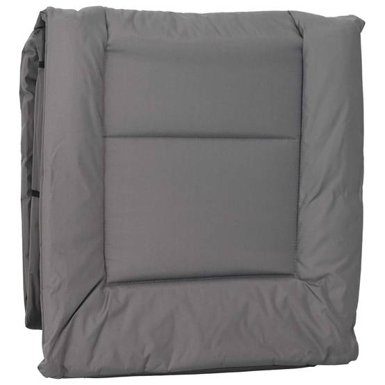 ComfortXL - Transat pliant acier et tissu pour jardin multiposition poche anthracite - ComfortXL Outdoor Living - Image 4