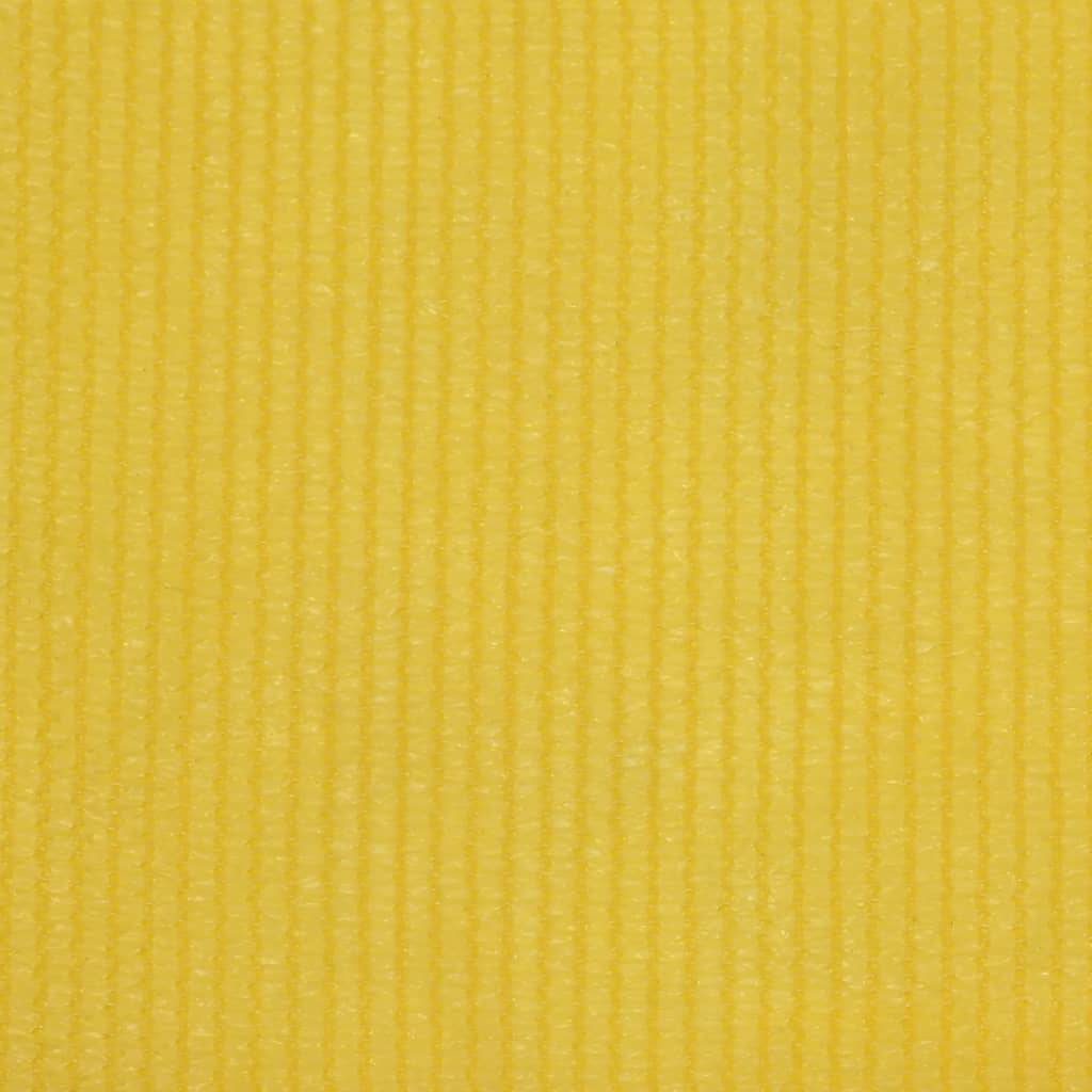 Helloshop26 - Écran de balcon brise pare vue protection confidentialité 75 x 300 cm PEHD jaune - Image 3