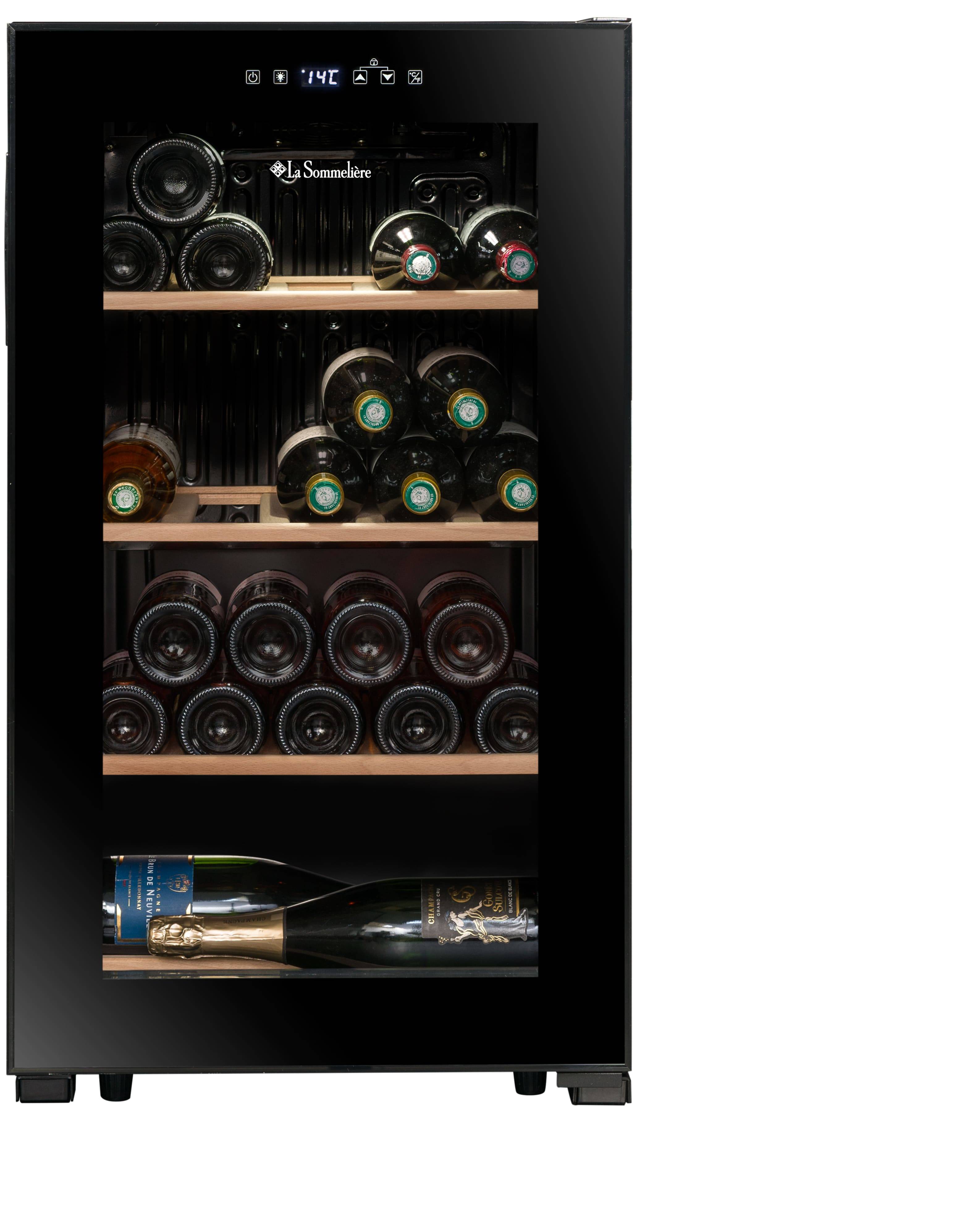 Cave à vin de Service LS36BLACK - 36 Bouteilles - La Sommelière - Image 1
