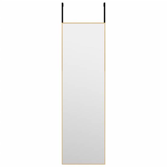Miroir de porte Doré 30x100 cm Verre et aluminium Maison Chic - Image 1
