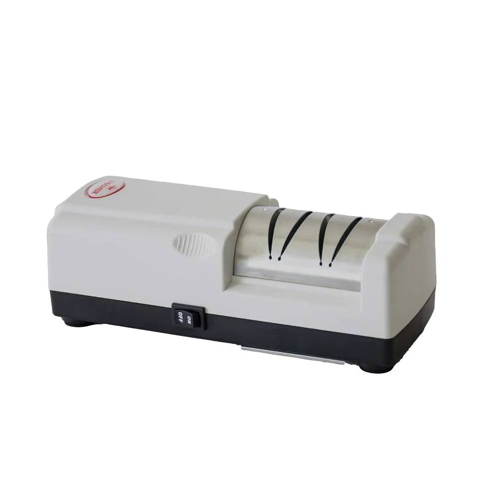 Aiguiseur de couteaux électrique pro 2 disques 50W 220V 22x9x7cm FISCHER-BARGOIN - Image 3