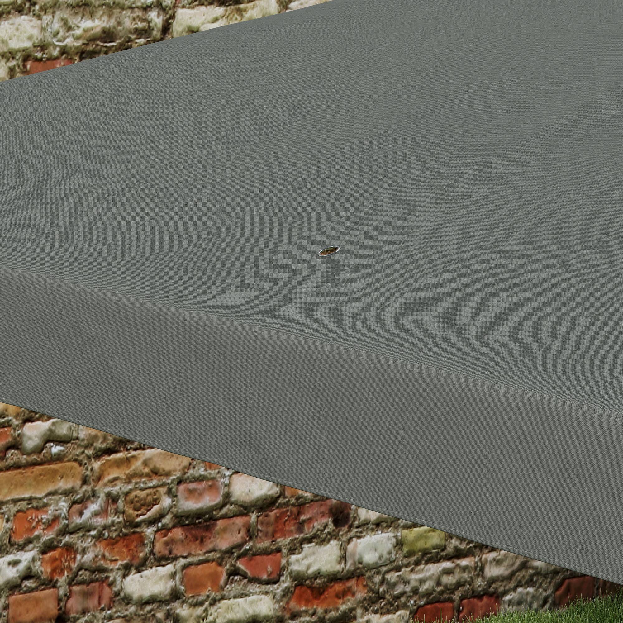 Tonnelle Pliante Barnum Acier Tente de Réception Portable Anti-UV 3x3m Gris - ComfortXL Outdoor Living - Image 9