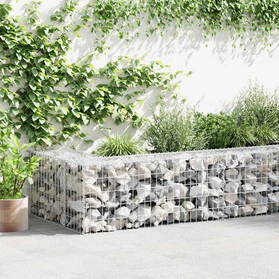 PANGIVO - Mur en gabion avec couvercles Acier galvanisé 300 x 30 x 50 cm - PANGIVO - Image 1