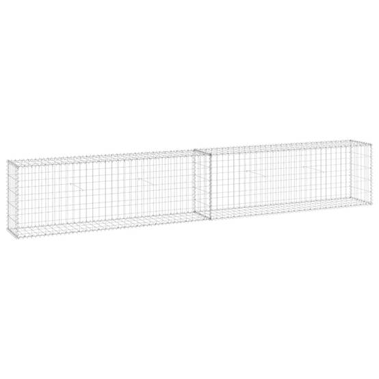 PANGIVO - Mur en gabion avec couvercles Acier galvanisé 300 x 30 x 50 cm - PANGIVO - Image 2