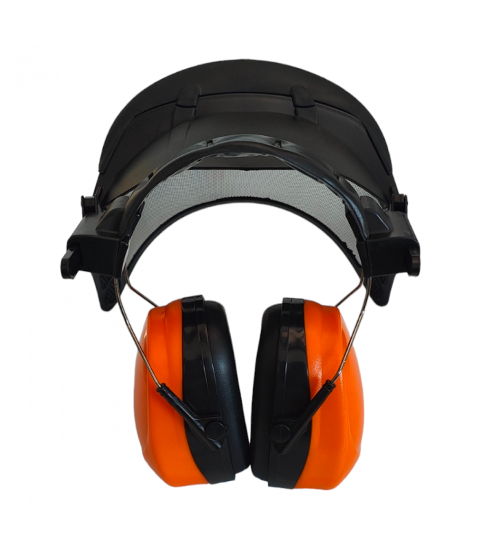 Casque de protection EPI tout en un avec visière et protection auditive Dunsch 73130016 - Image 6