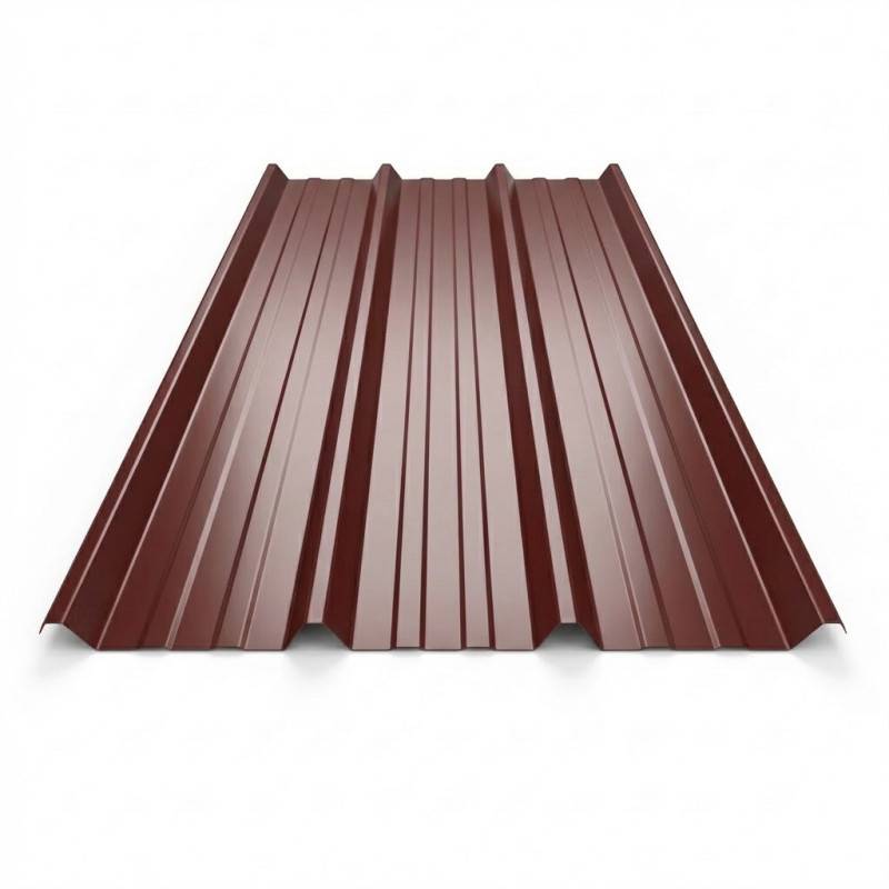 Bac acier laquée 1045 63/100 - Coloris - Rouge 8012, Largeur - 105 cm, Longueur - 250 cm - Image 1