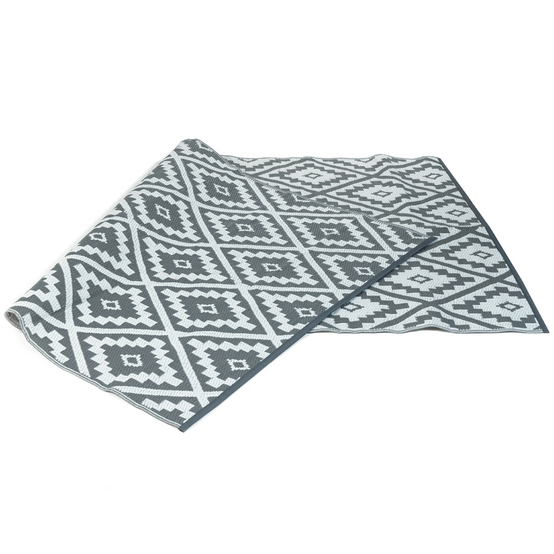 Tapis extérieur BAHAMAS gris 270 x 370 CM - Image 4