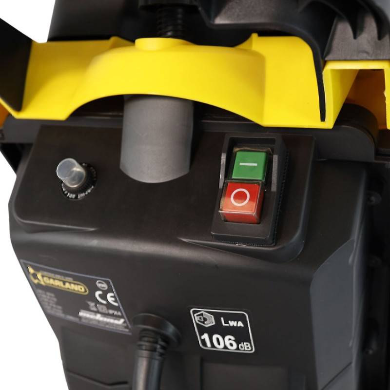 Garland - Broyeur de végétaux électrique GARLAND CHIPPER 100E-V20 - Coloris - Jaune - Image 3