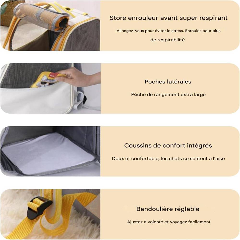 Sac à dos pour chien et chat DtopbuyAge - Image 3