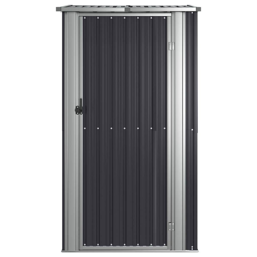 Vidaxl - Abri de jardin Anthracite 118,5x97x209,5 cm Acier galvanisé vidaXL 150901 - Image 10
