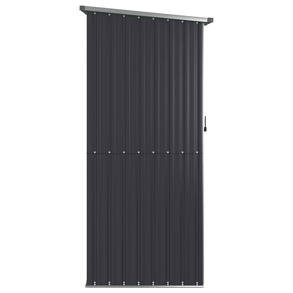 Vidaxl - Abri de jardin Anthracite 118,5x97x209,5 cm Acier galvanisé vidaXL 150901 - Image 6