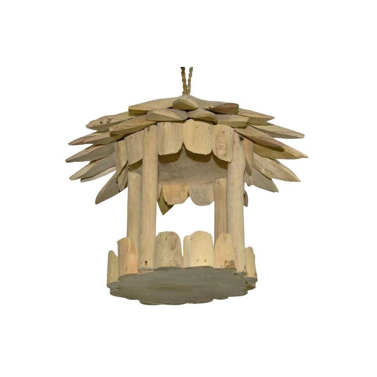 Artxlight - Mangeoire en bois d'albésia à suspendre - Image 1
