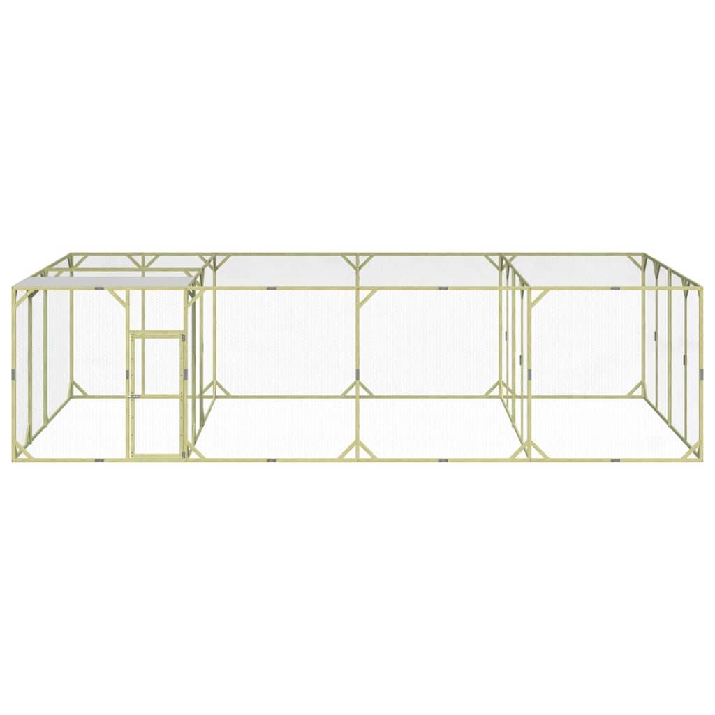 Vidaxl - Poulailler 800x400x200 cm Bois de pin massif imprégné vidaXL 3102987 - Image 2