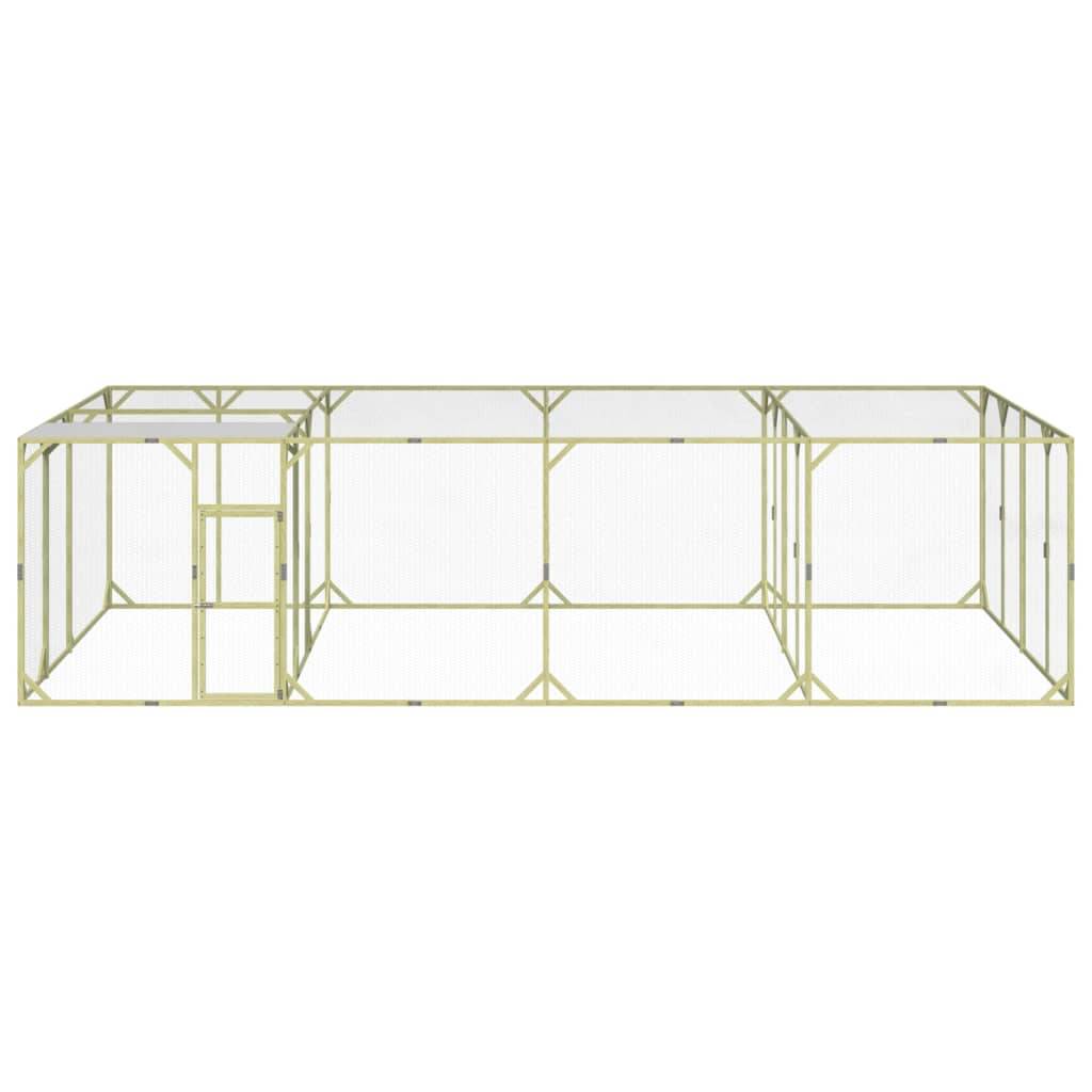 Vidaxl - Poulailler 800x400x200 cm Bois de pin massif imprégné vidaXL 3102987 - Image 8