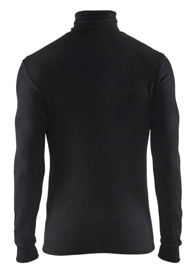 Haut de sous-vêtement col zippé - BLAKLADER - Warm Noir T.4XL 489117059900-4XL - Image 2