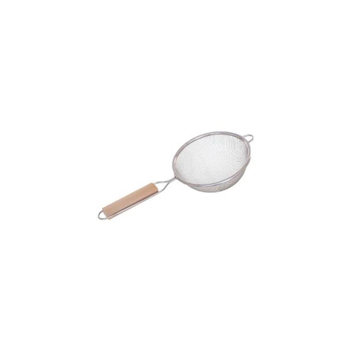Lot de 3 Passoires Inox & Bois "Sieve" 35cm Argent - Image 4