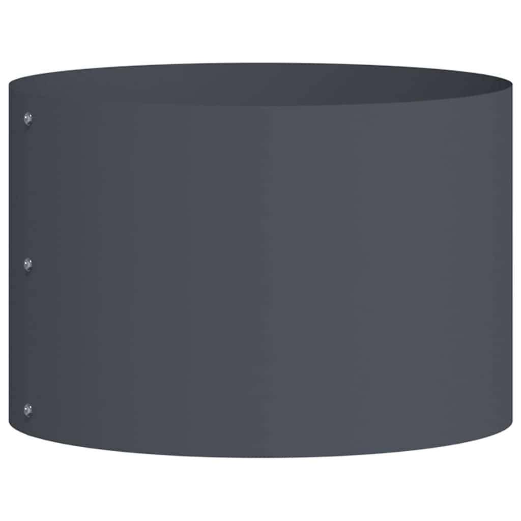 Maison Chic - Cache-pot, Pot De Fleurs Anthracite 30 x 30 x 20 cm Acier g318 - Image 1