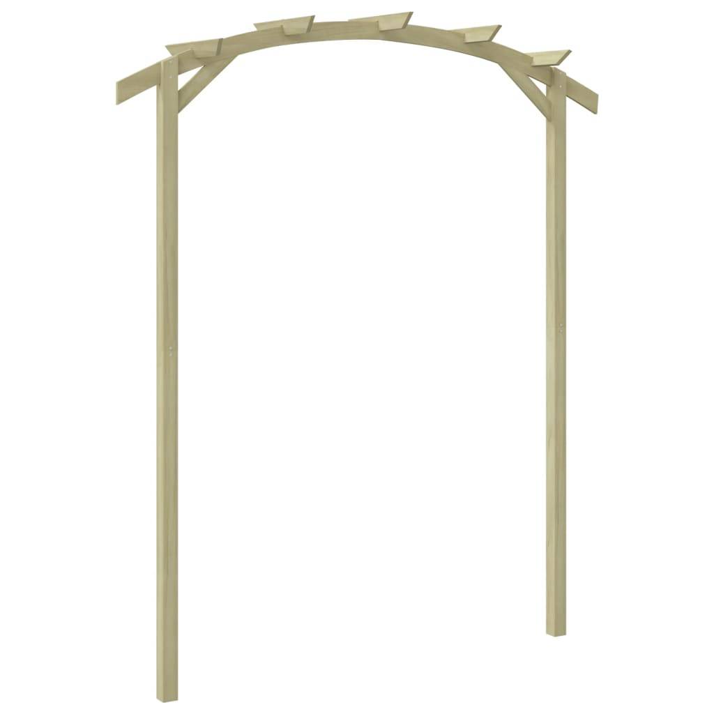 Pergola Arquée Jardin Pin Imprégné 180x210x40cm Décoration Extérieure - ComfortXL Outdoor Living - Image 1
