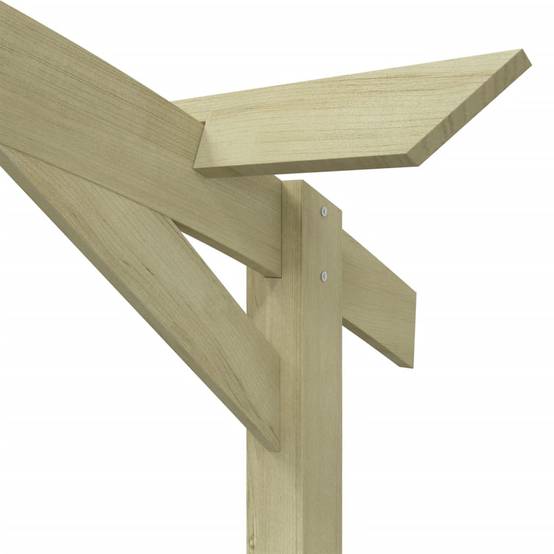 Pergola Arquée Jardin Pin Imprégné 180x210x40cm Décoration Extérieure - ComfortXL Outdoor Living - Image 5